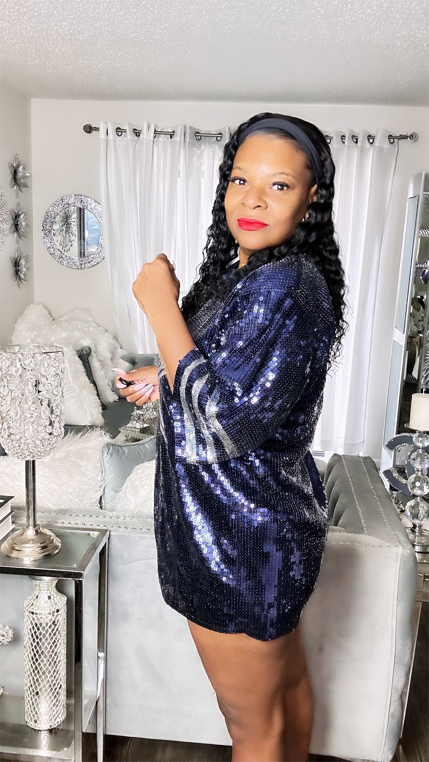 Dallas Cowboys Sequin Dress 2