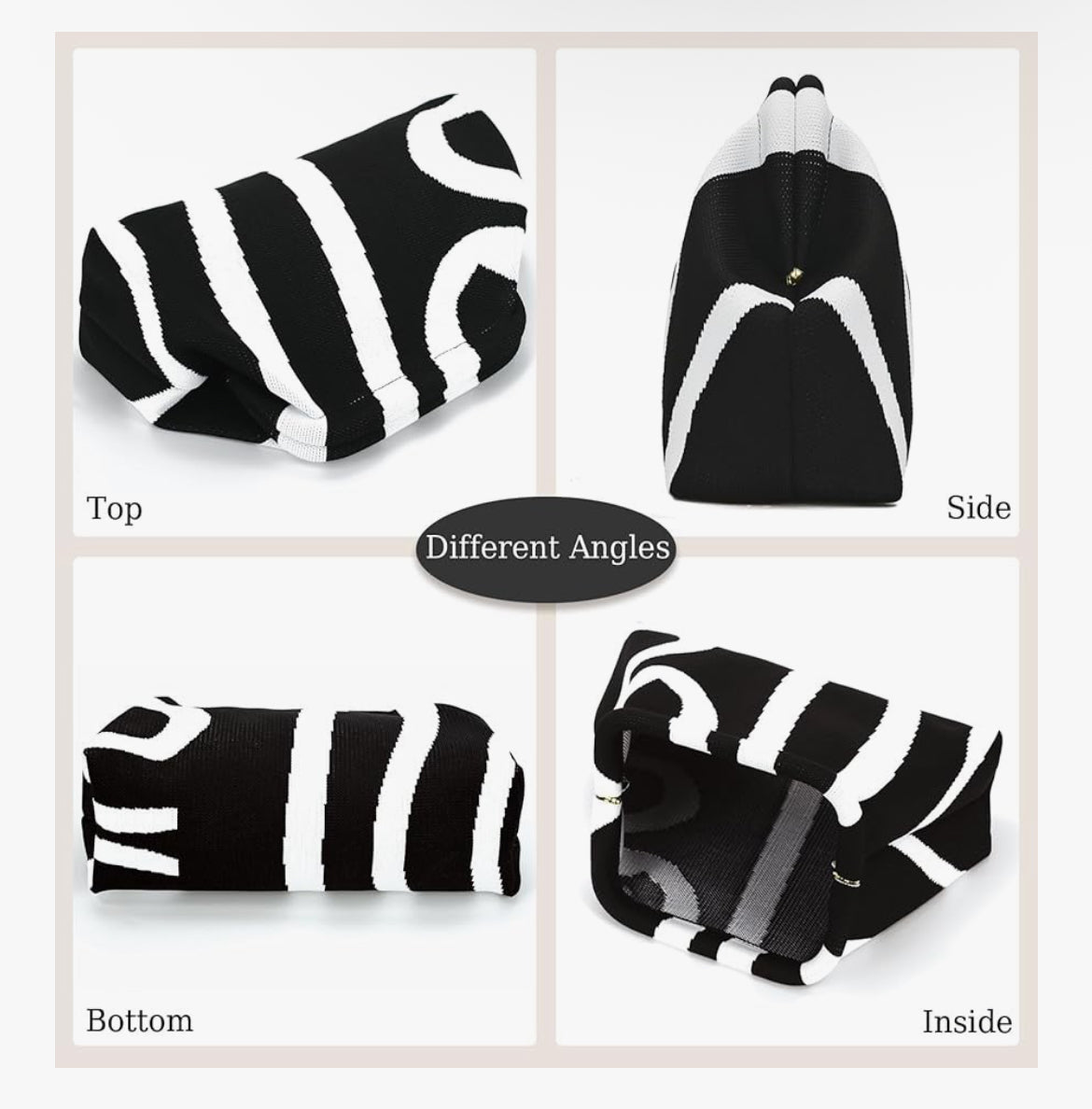 Black clutch purse
