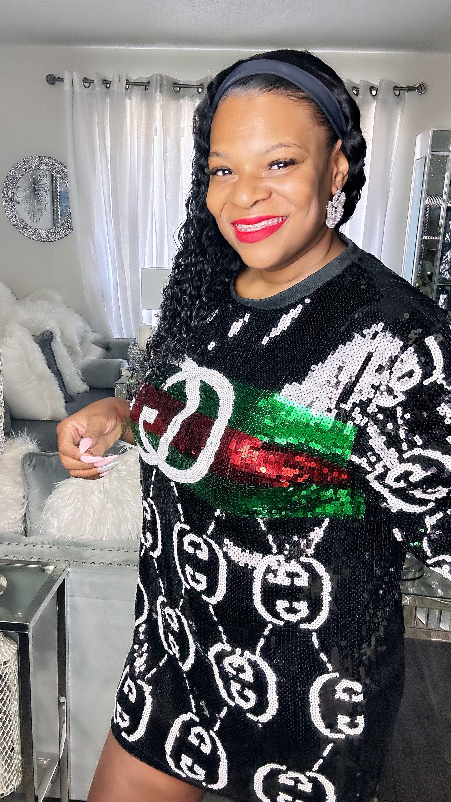 Gucci Sequin Dress