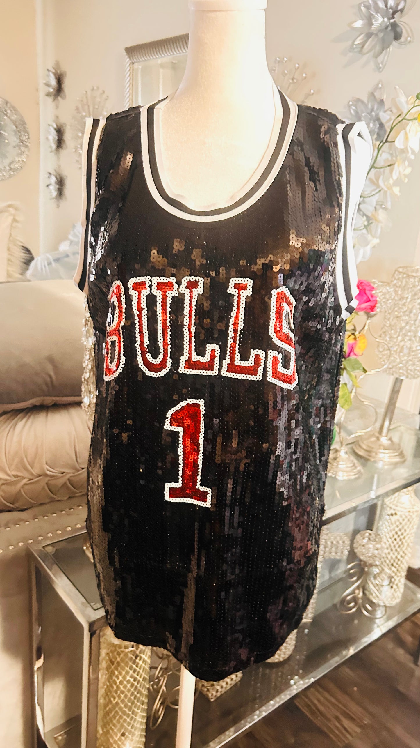 Chicago Bulls Sequin Jersey