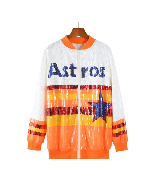 Houston Astro Sequins Jacket