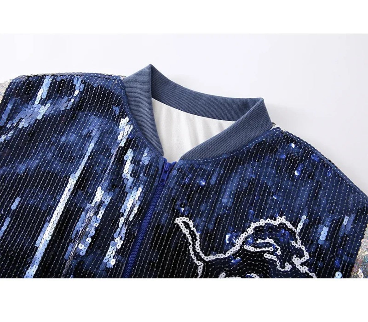 Detroit Lions Sequin Jacket