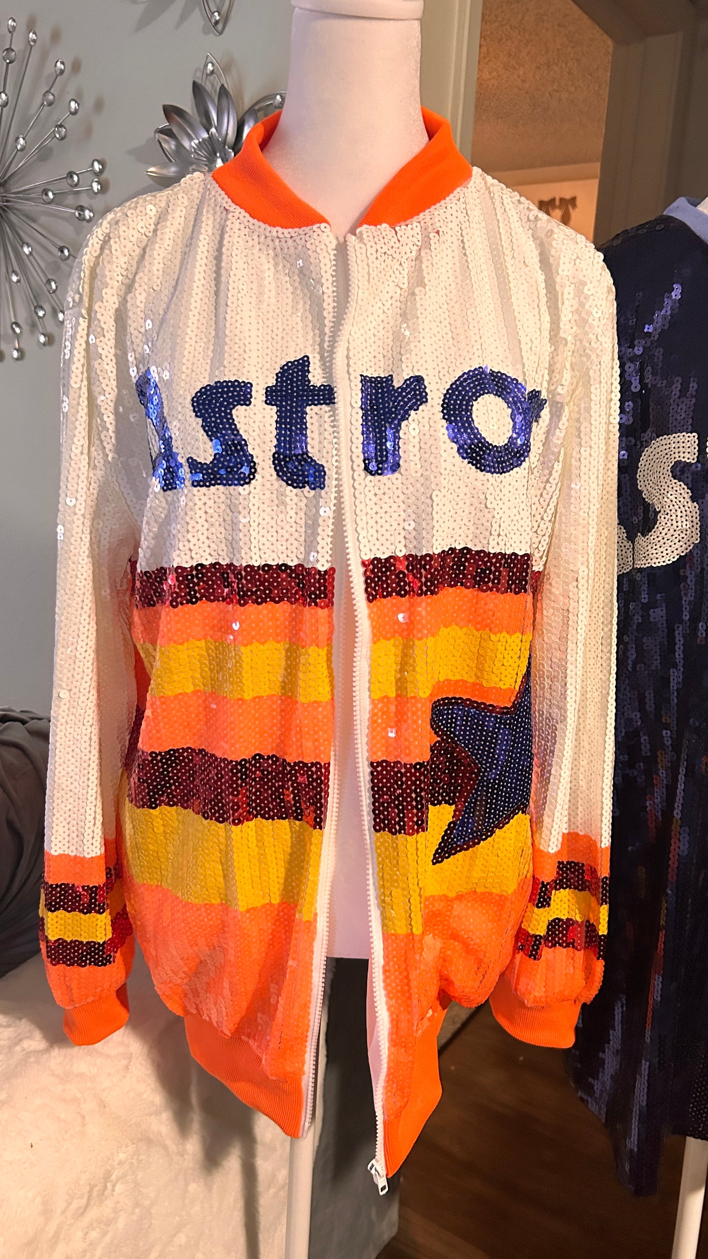 Houston Astro Sequins Jacket