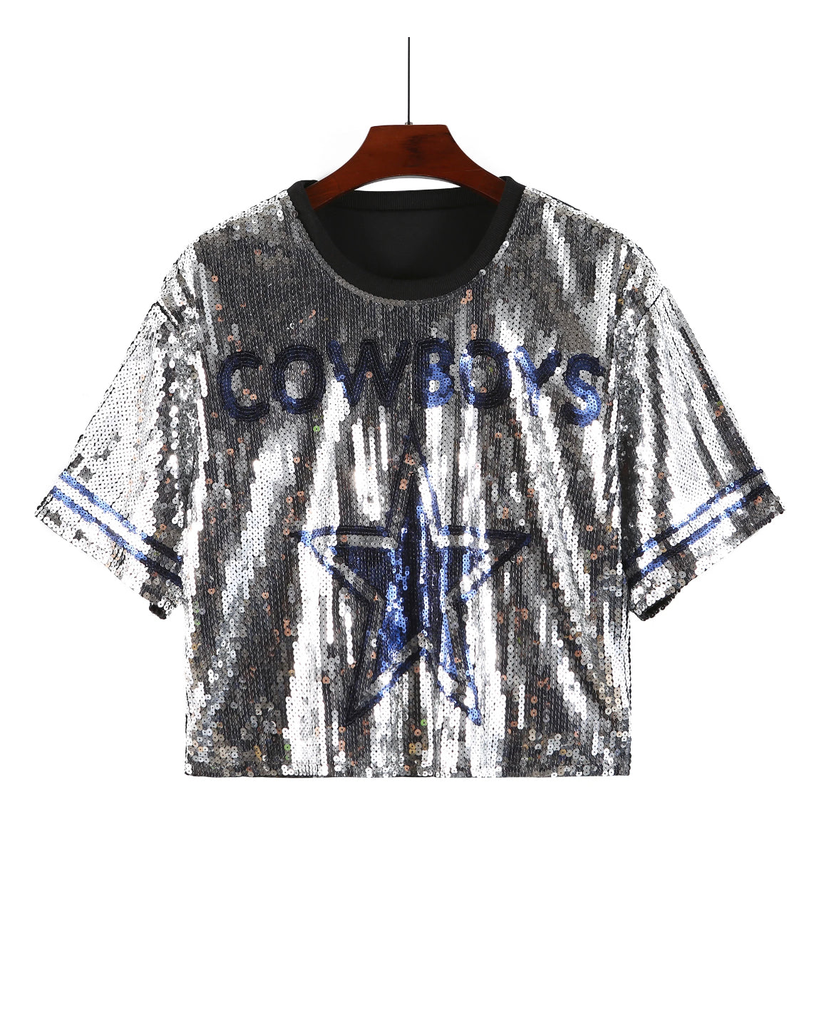Dallas Cowboys Sequin dress shirt