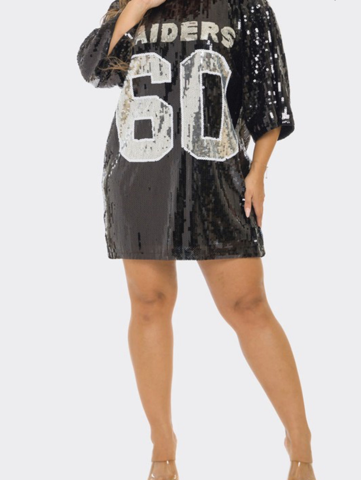 Las Vegas Raiders Sequin Dress