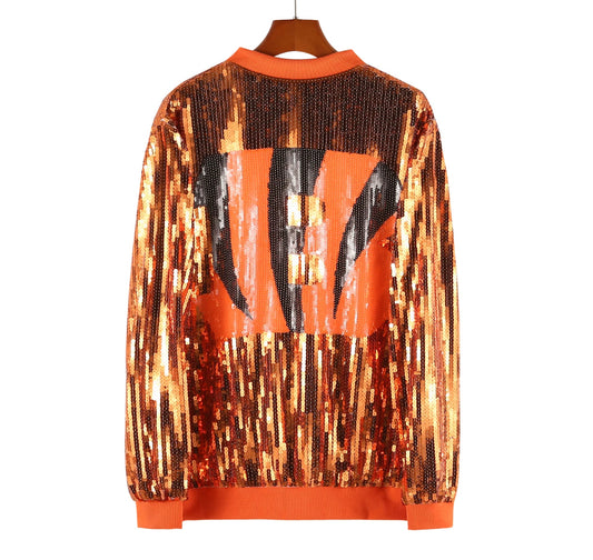 Cincinnati Bengals sequin jacket