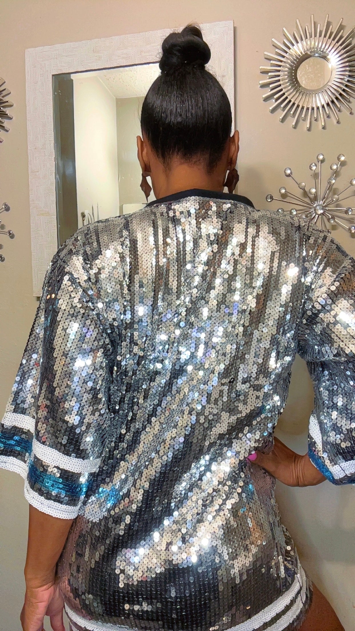 Philadelphia Eagles Sequin Dress