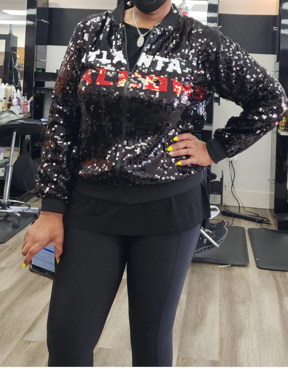 Atlanta Falcons Sequin Jacket