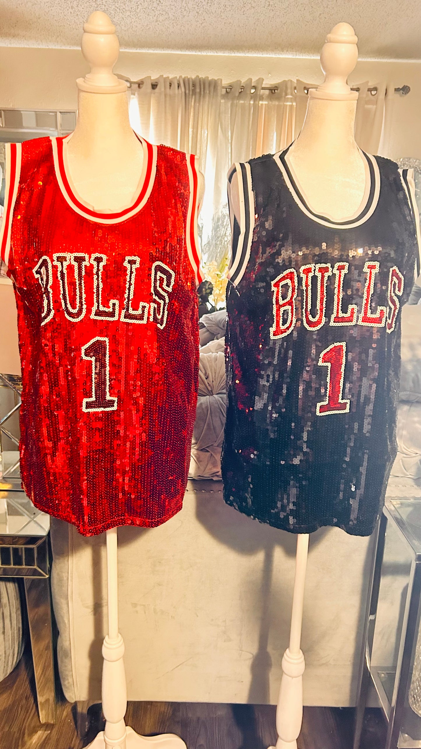 Chicago Bulls Sequin Jersey