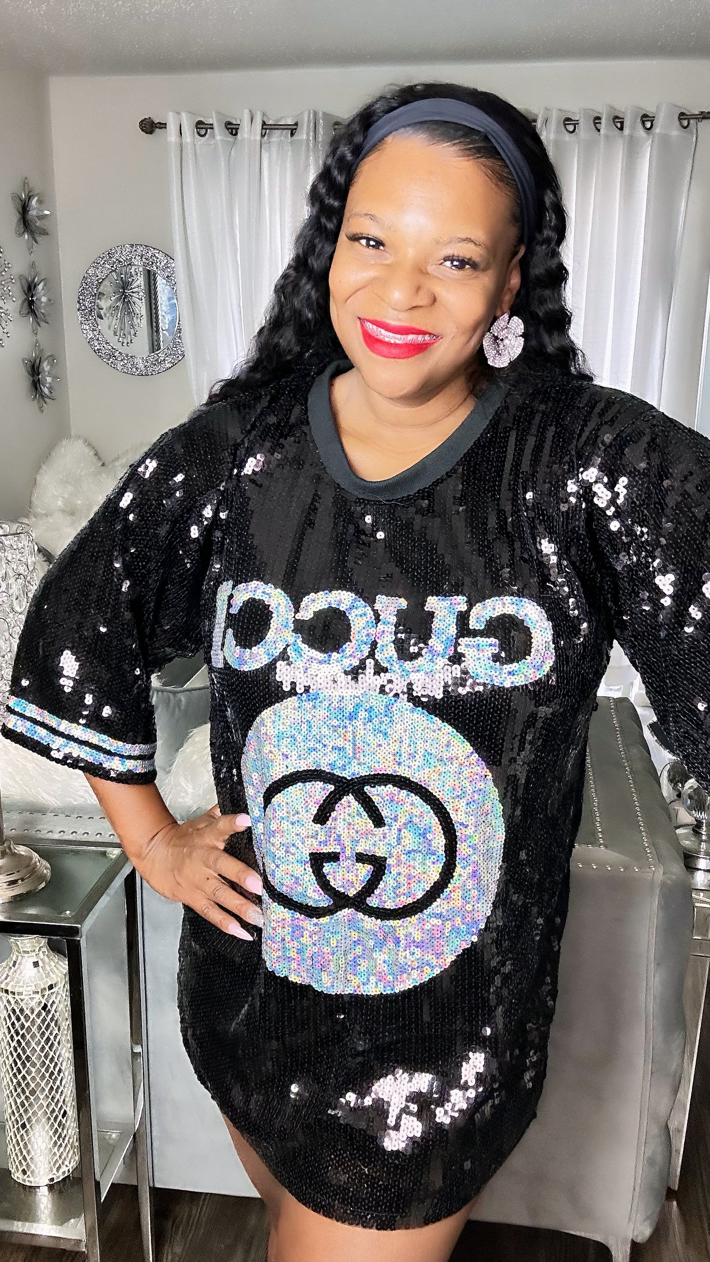 Gucci Sequin Dress