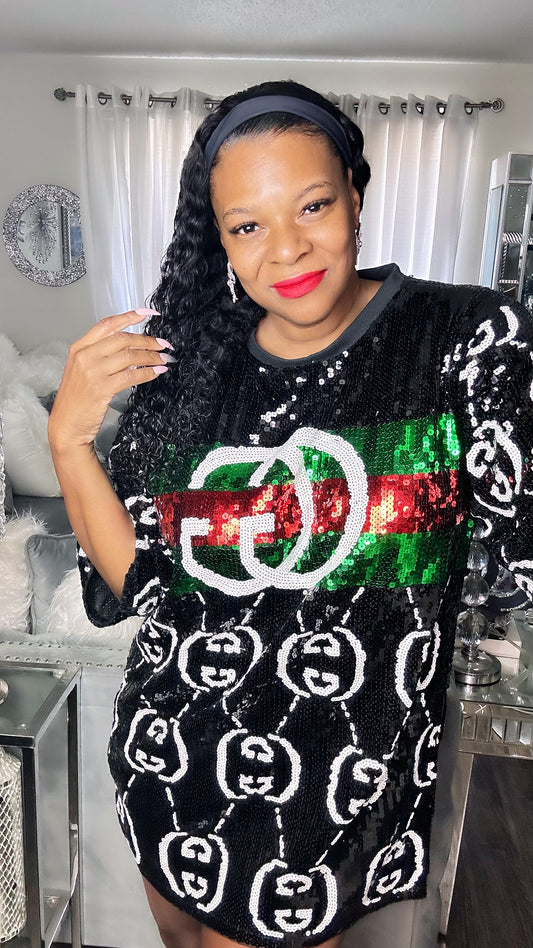 Gucci Sequin Dress