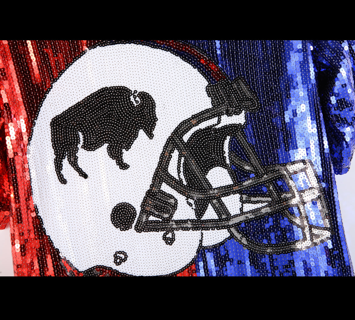 Buffalo Bills Sequin Dress