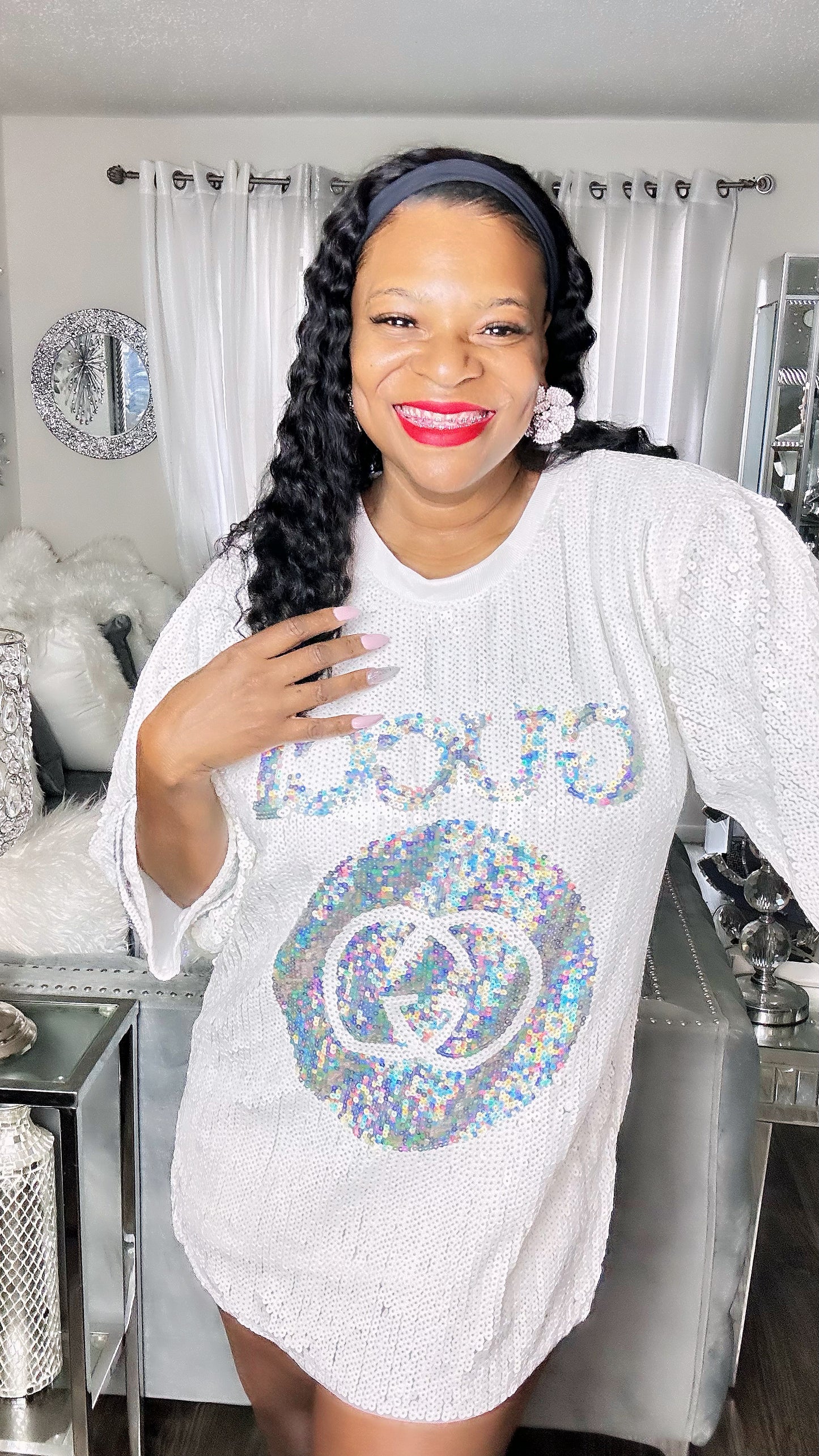 Gucci Sequin Dress