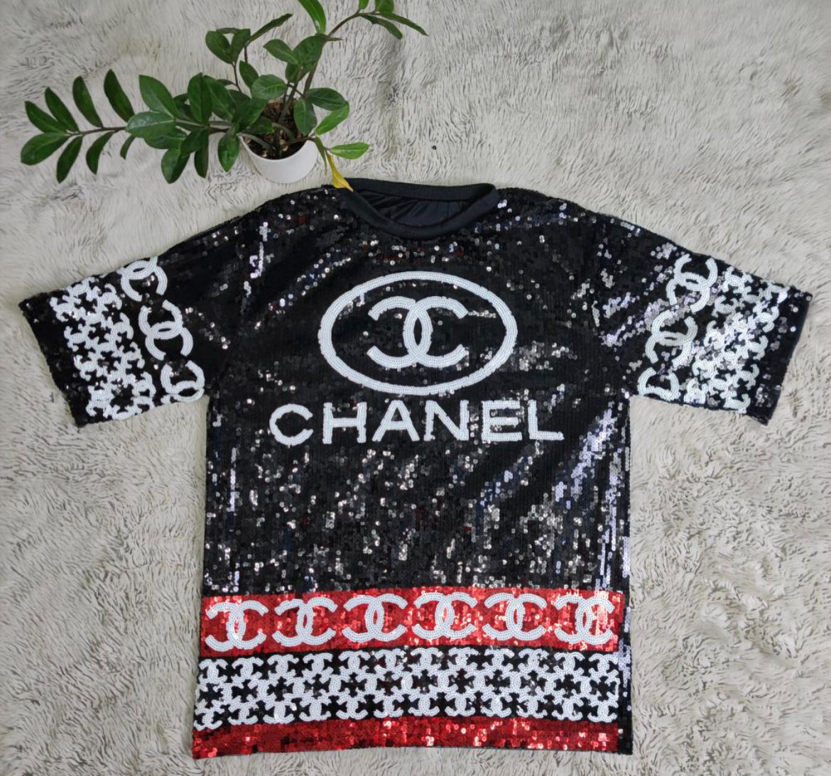 Chanel Sequin Dress
