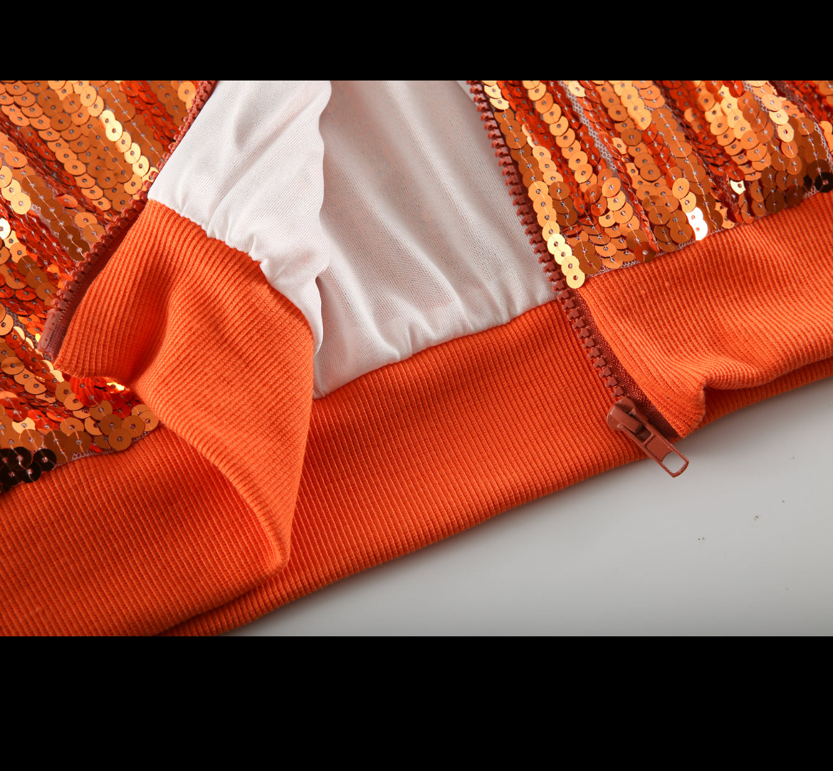 Cincinnati Bengals sequin jacket