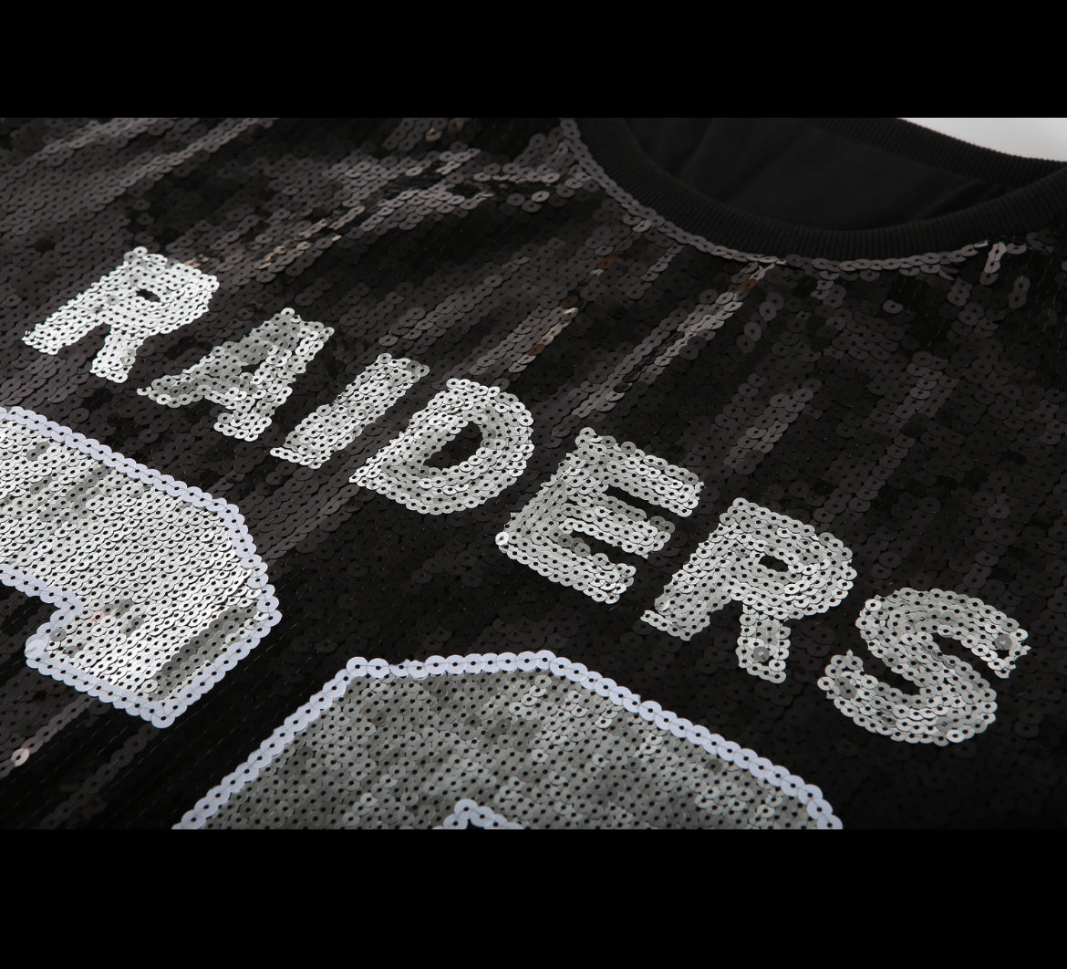 Las Vegas Raiders Sequin Dress