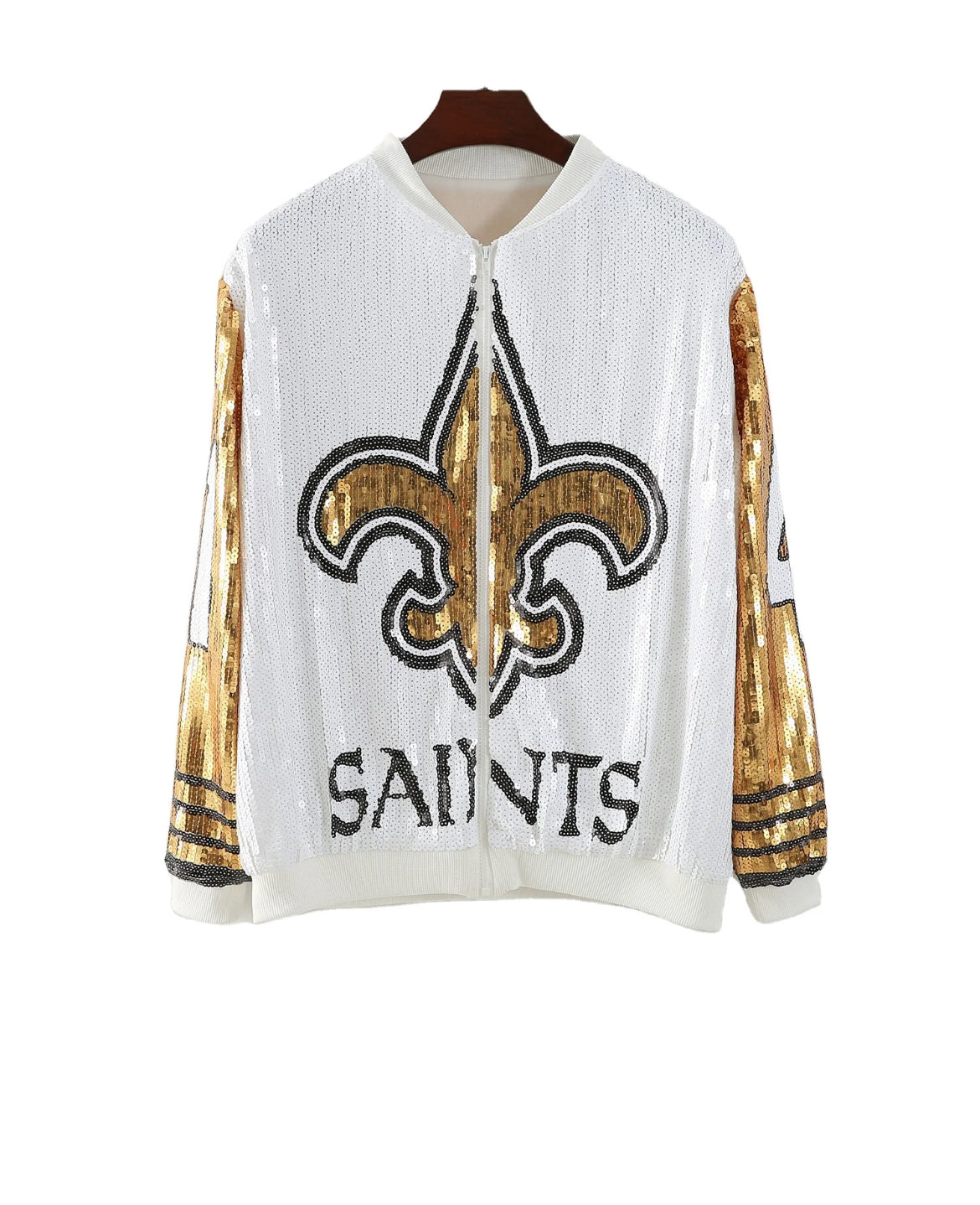 New Orleans Saints Sequin Jacket