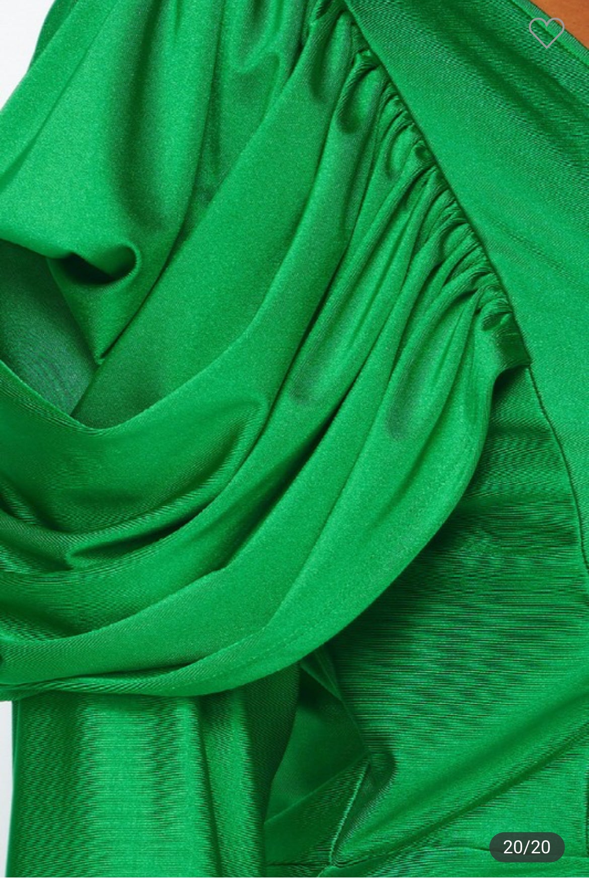 Plus size Green dress