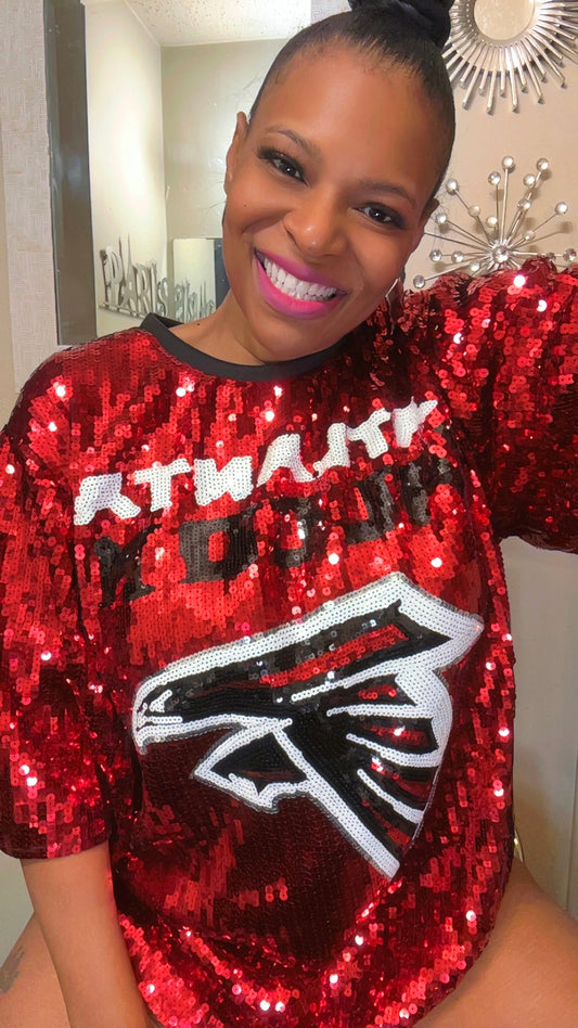 Atlanta Falcons Sequin dress