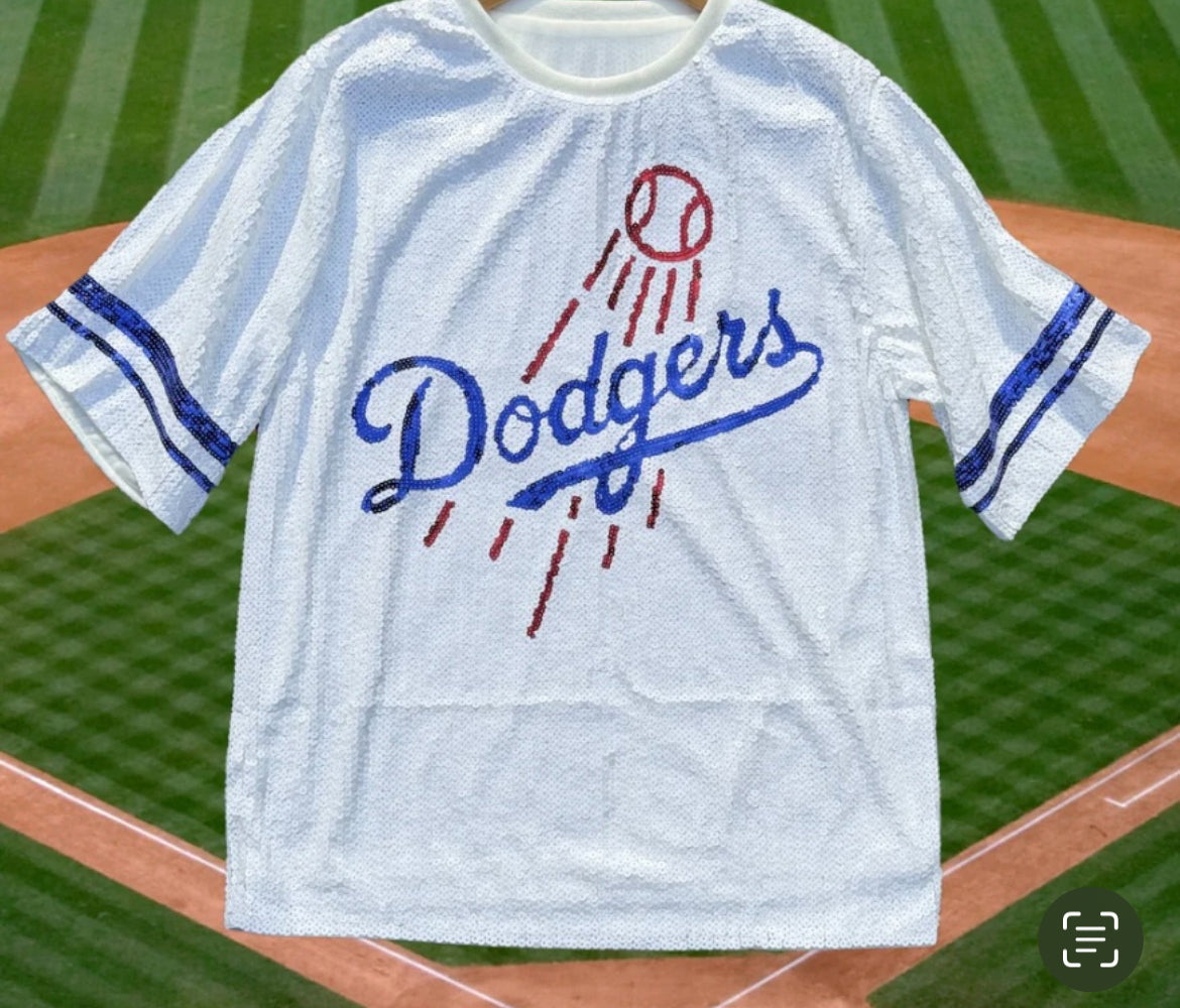 Los Angeles Dodgers Sequin Jersey