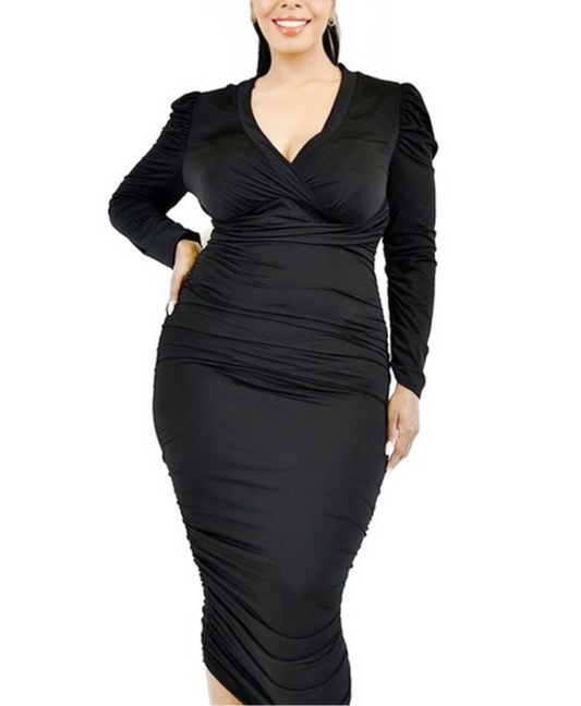 Plus Size black Dress