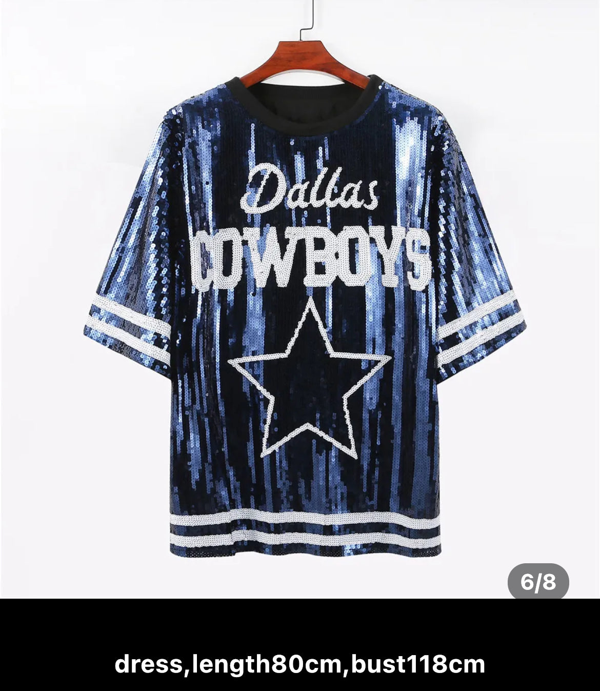 Dallas Cowboys Sequin dress