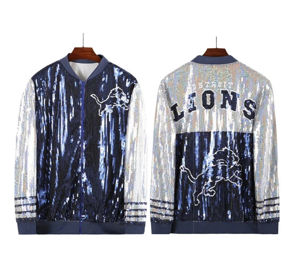 Detroit Lions Sequin Jacket