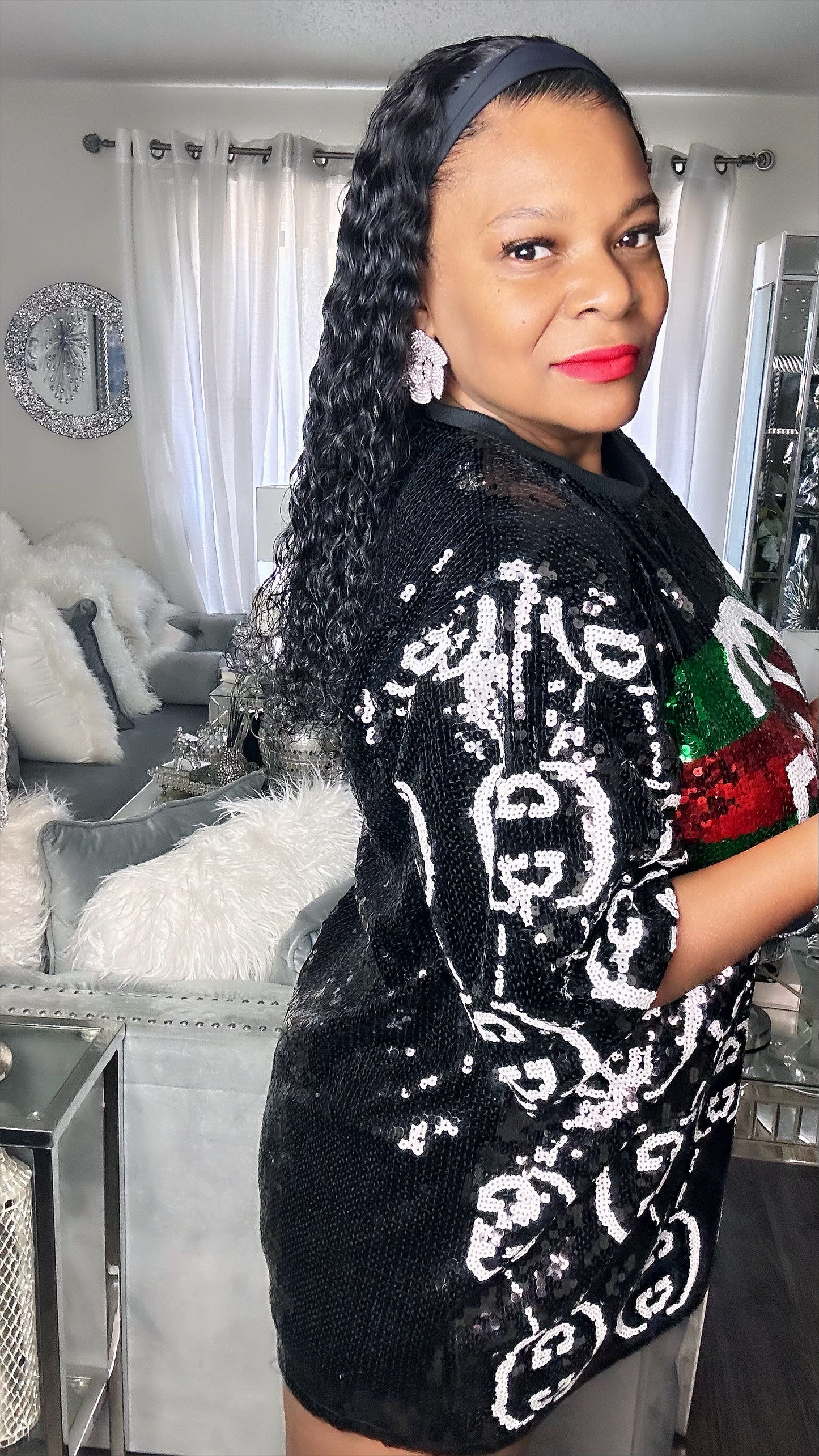Gucci Sequin Dress