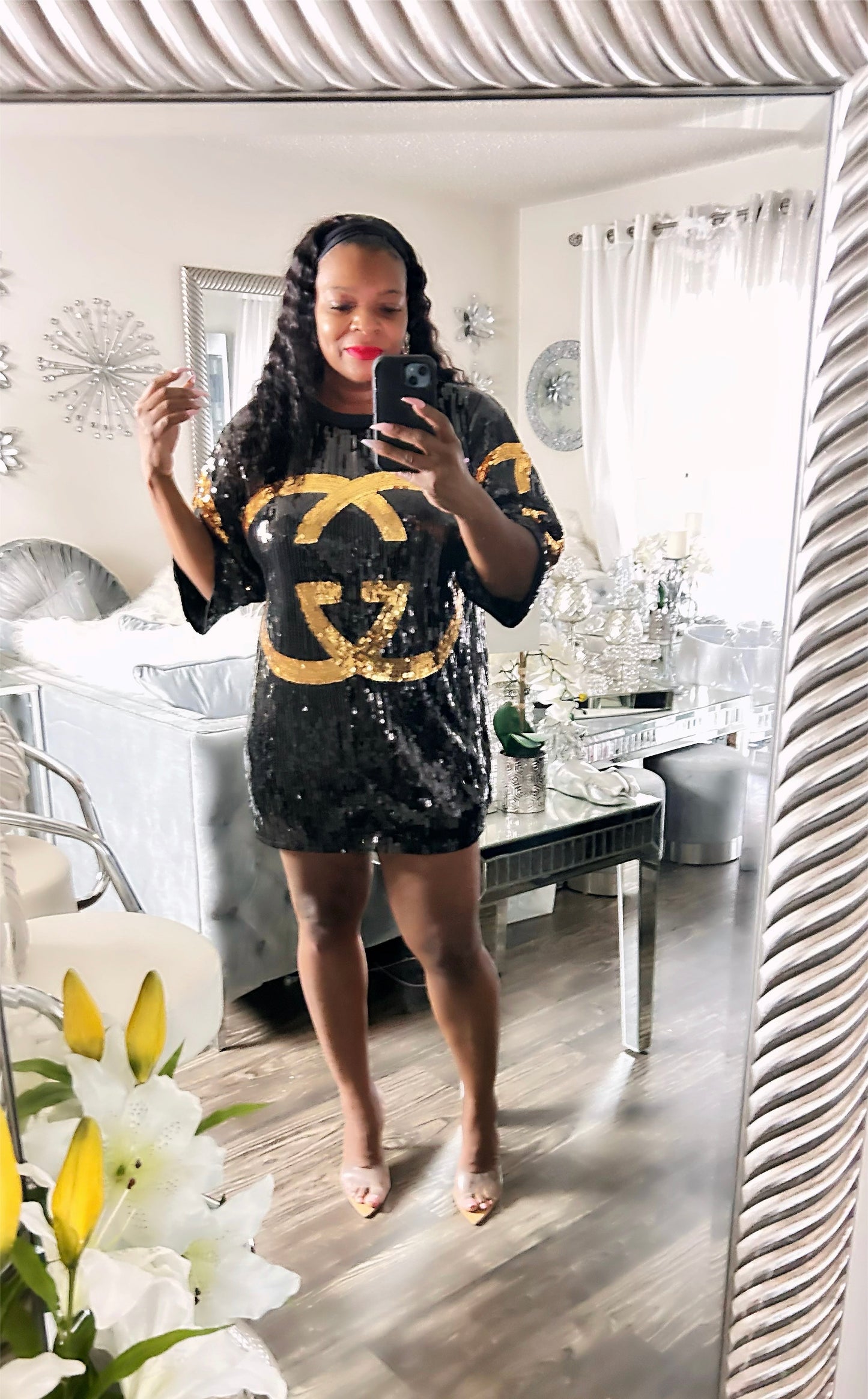 Gucci Sequin Dress