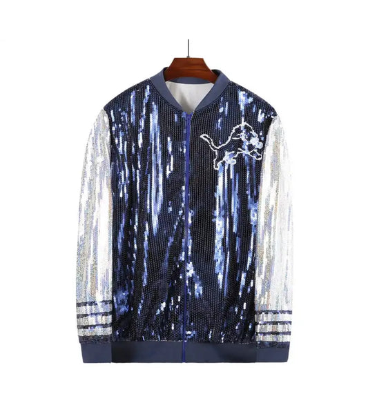 Detroit Lions Sequin Jacket