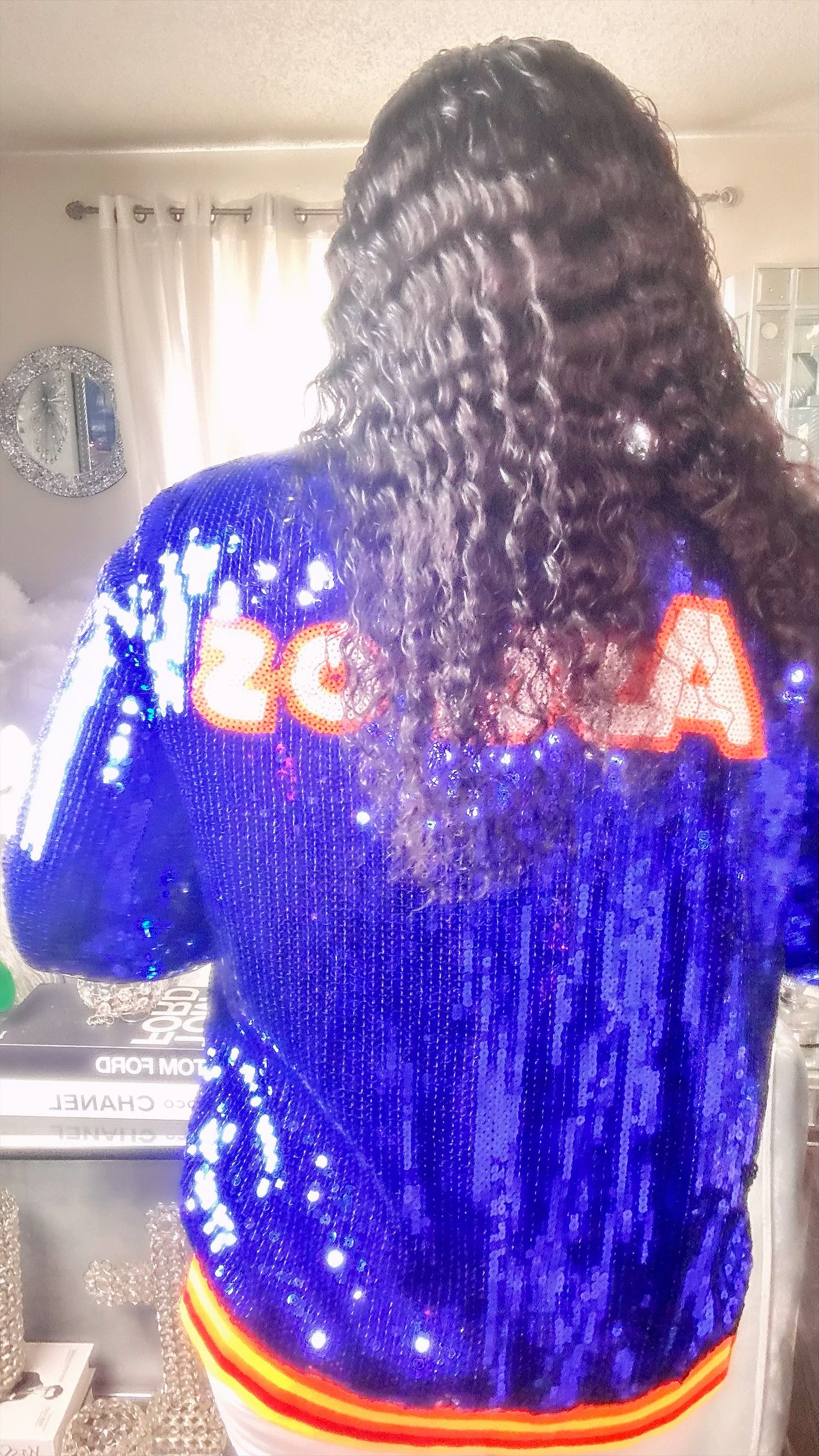 Houston Astro Sequin jacket