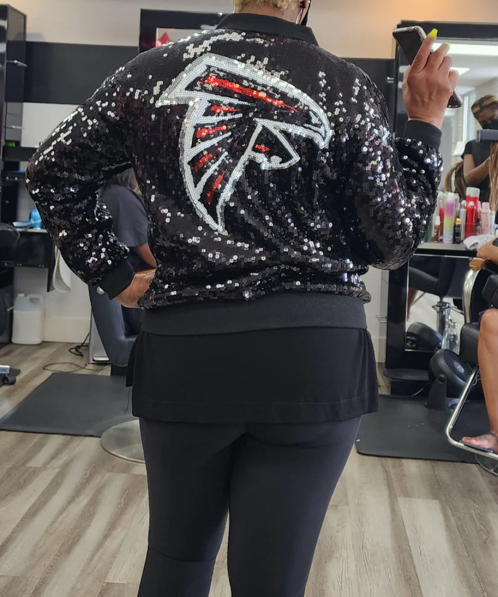Atlanta Falcons Sequin Jacket