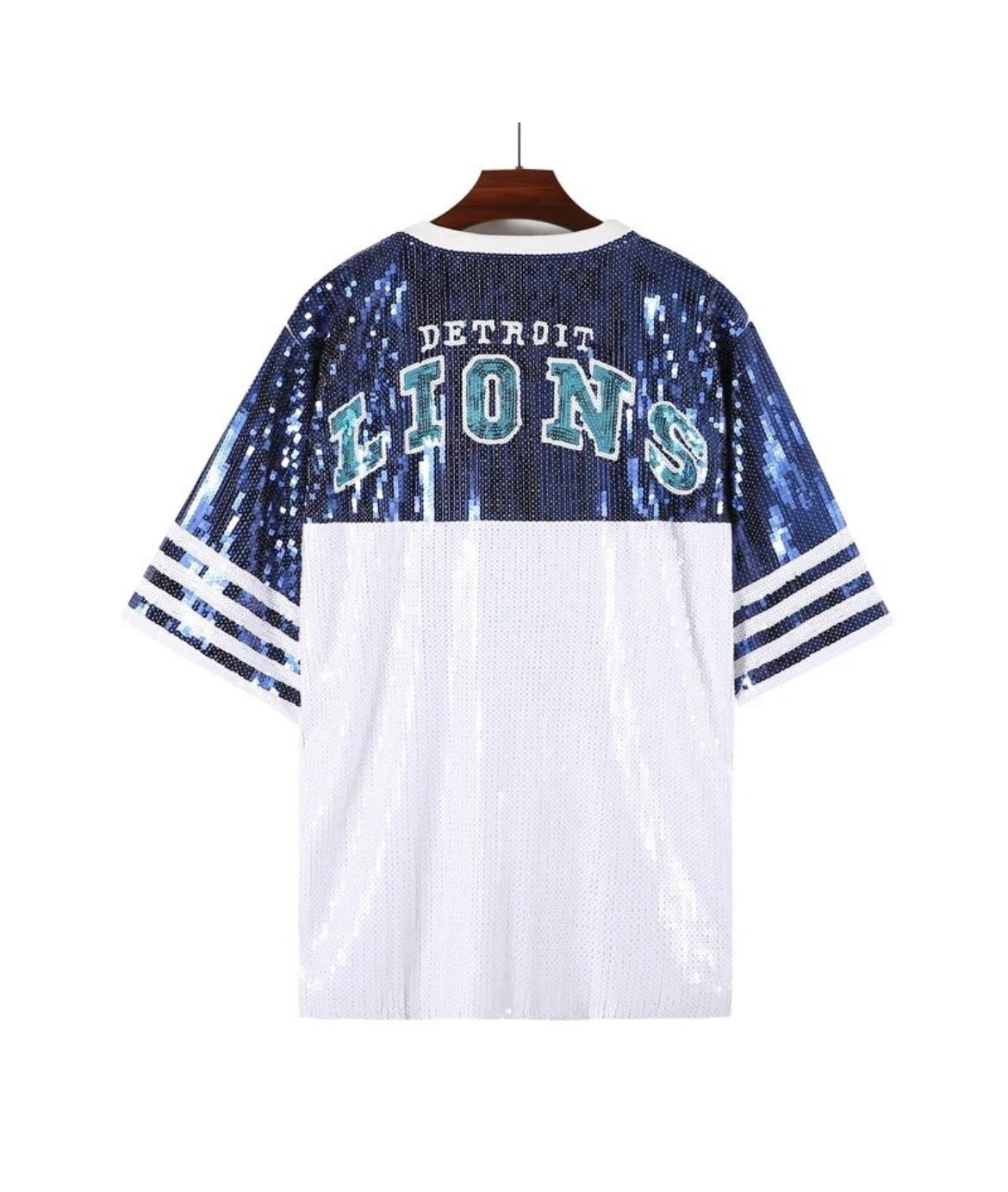 Detroit Lions sequin dress