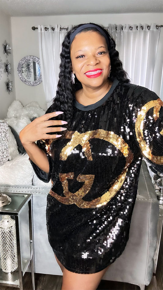 Gucci Sequin Dress