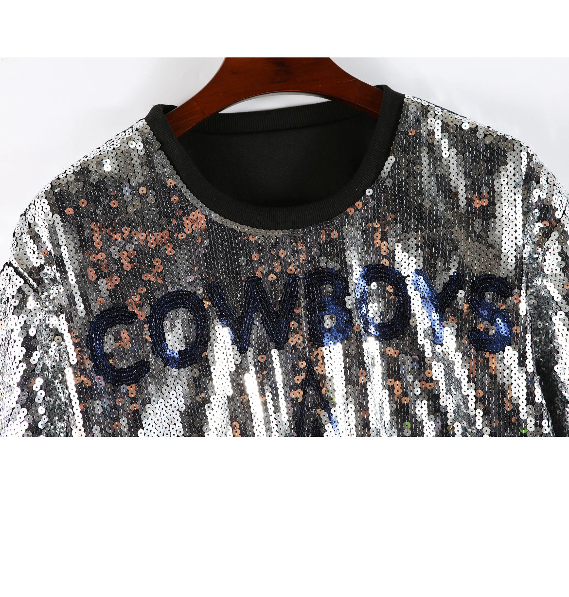 Dallas Cowboys Sequin dress shirt