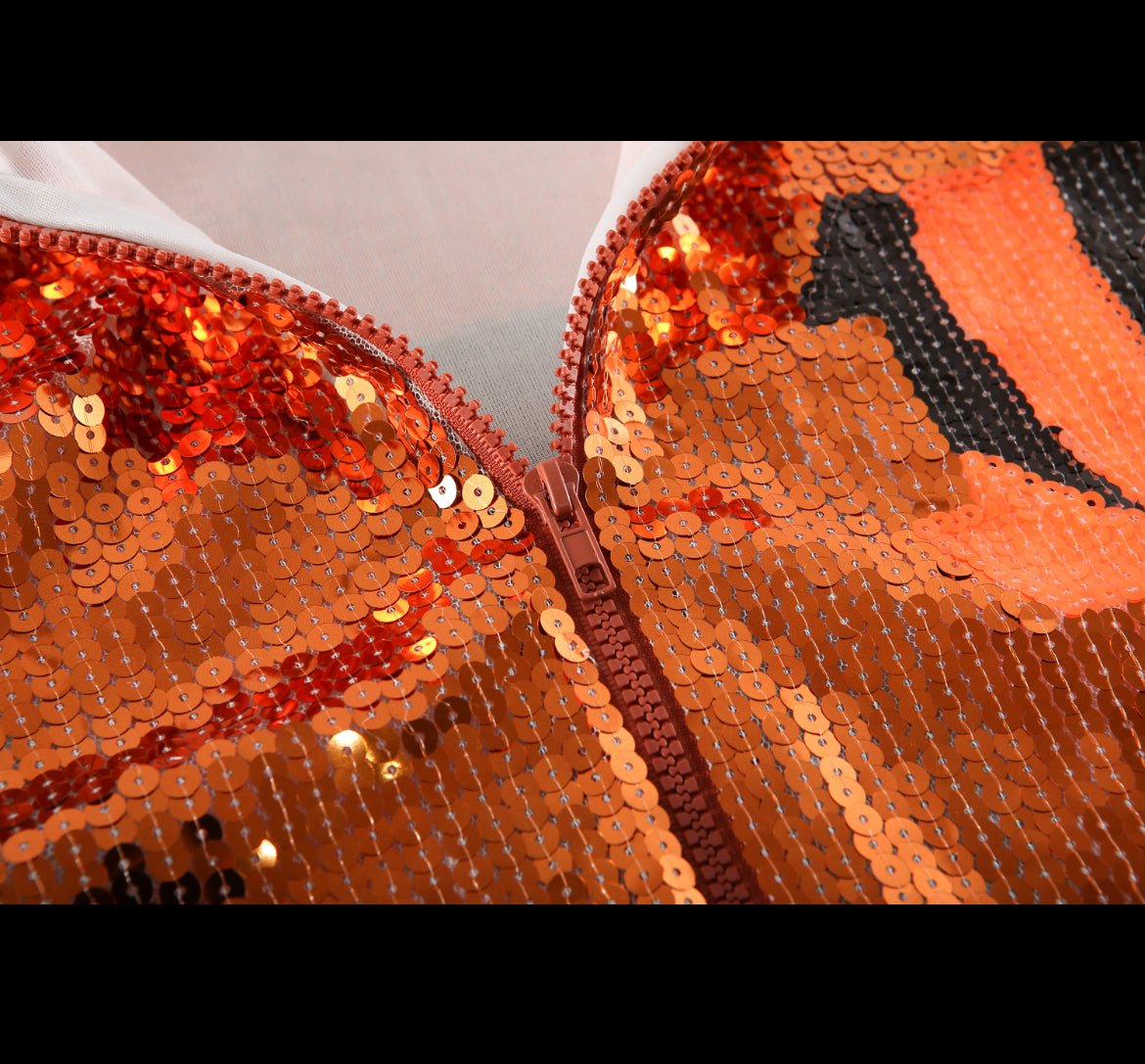 Cincinnati Bengals sequin jacket