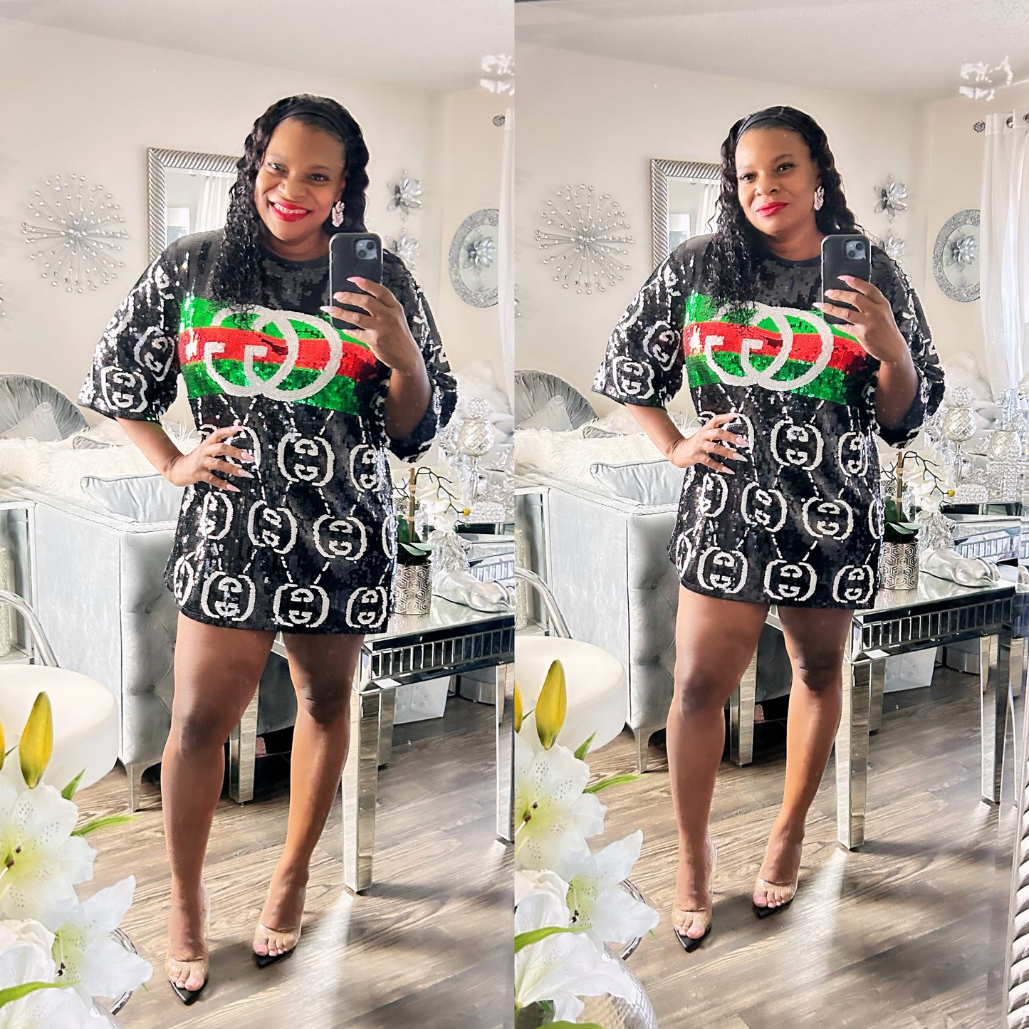 Gucci Sequin Dress