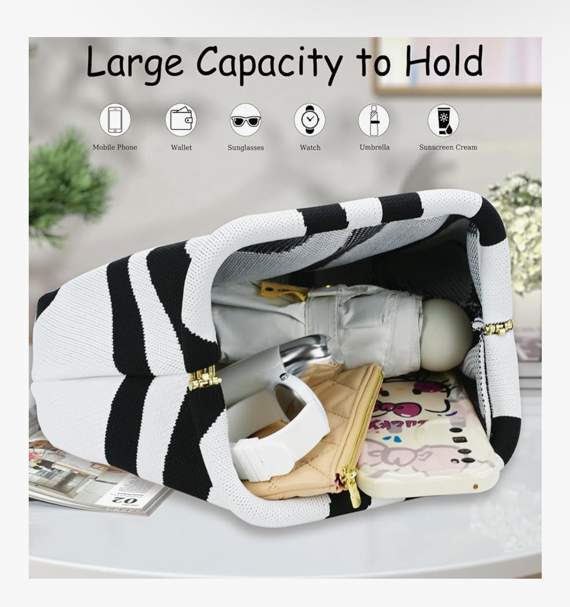 White clutch purse
