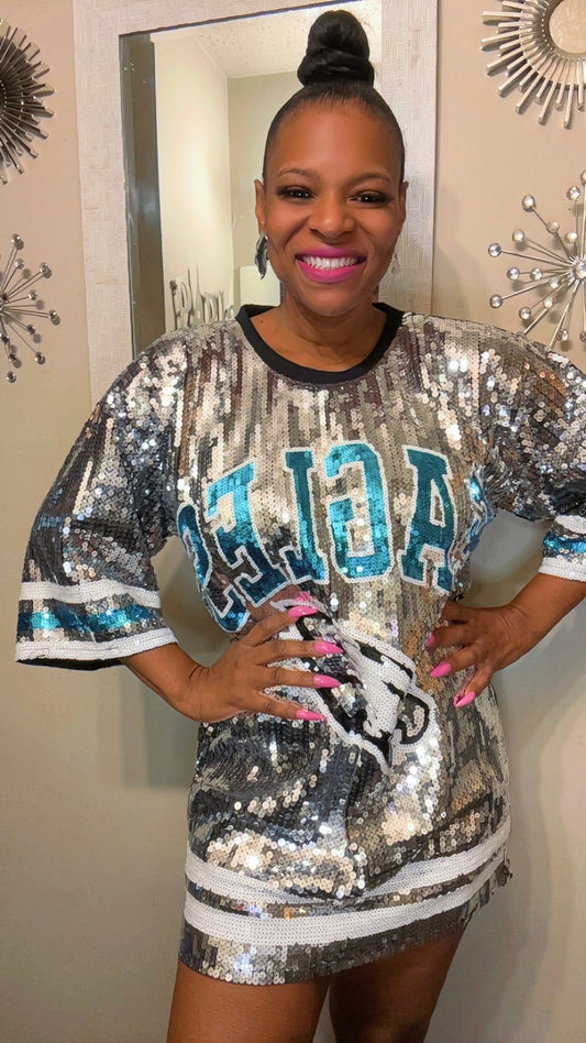 Philadelphia Eagles Sequin Dress
