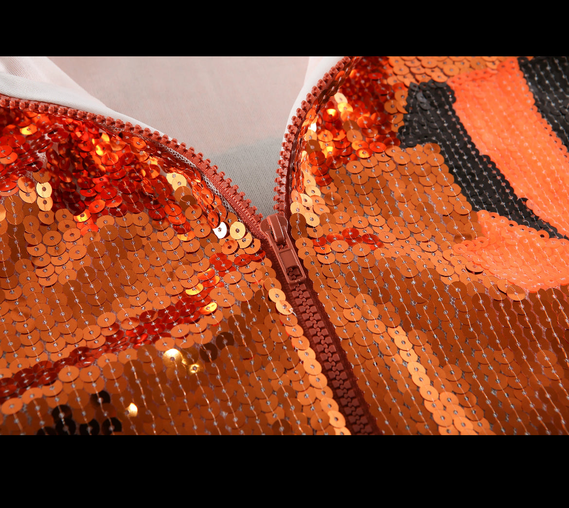 Cincinnati Bengals sequin jacket