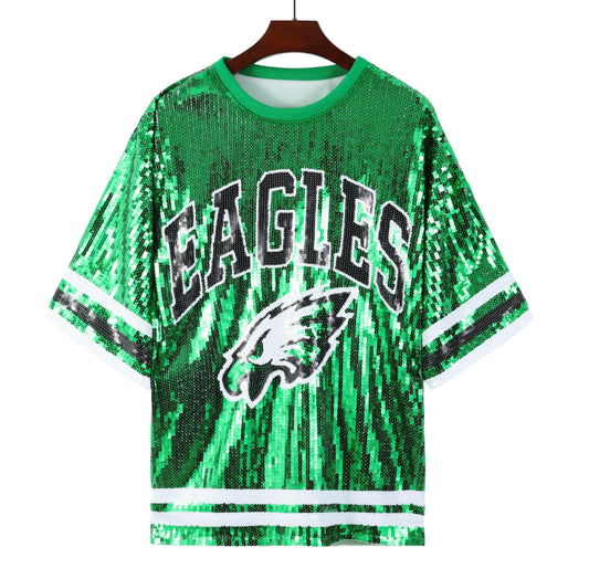 Philadelphia Eagles sequin dress