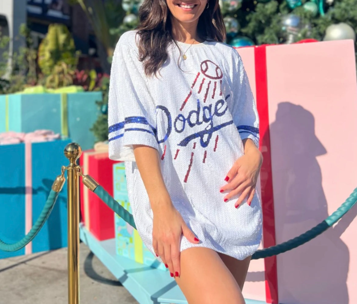 Los Angeles Dodgers Sequin Jersey