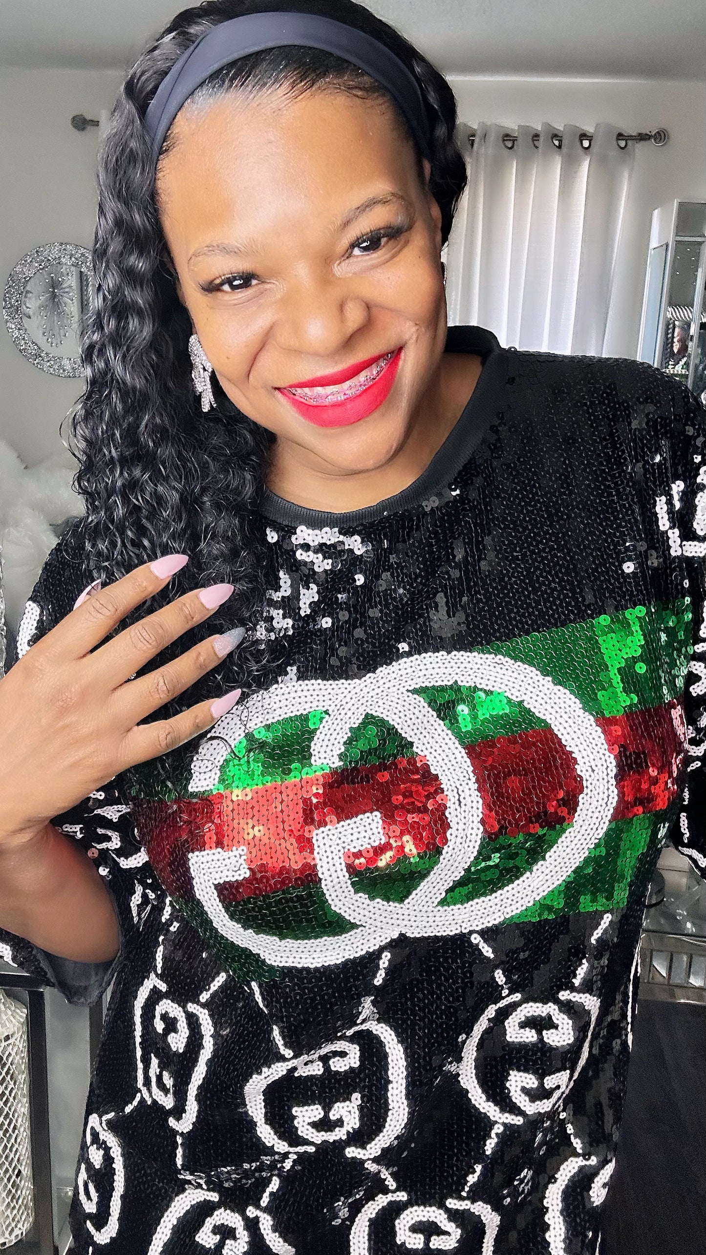 Gucci Sequin Dress