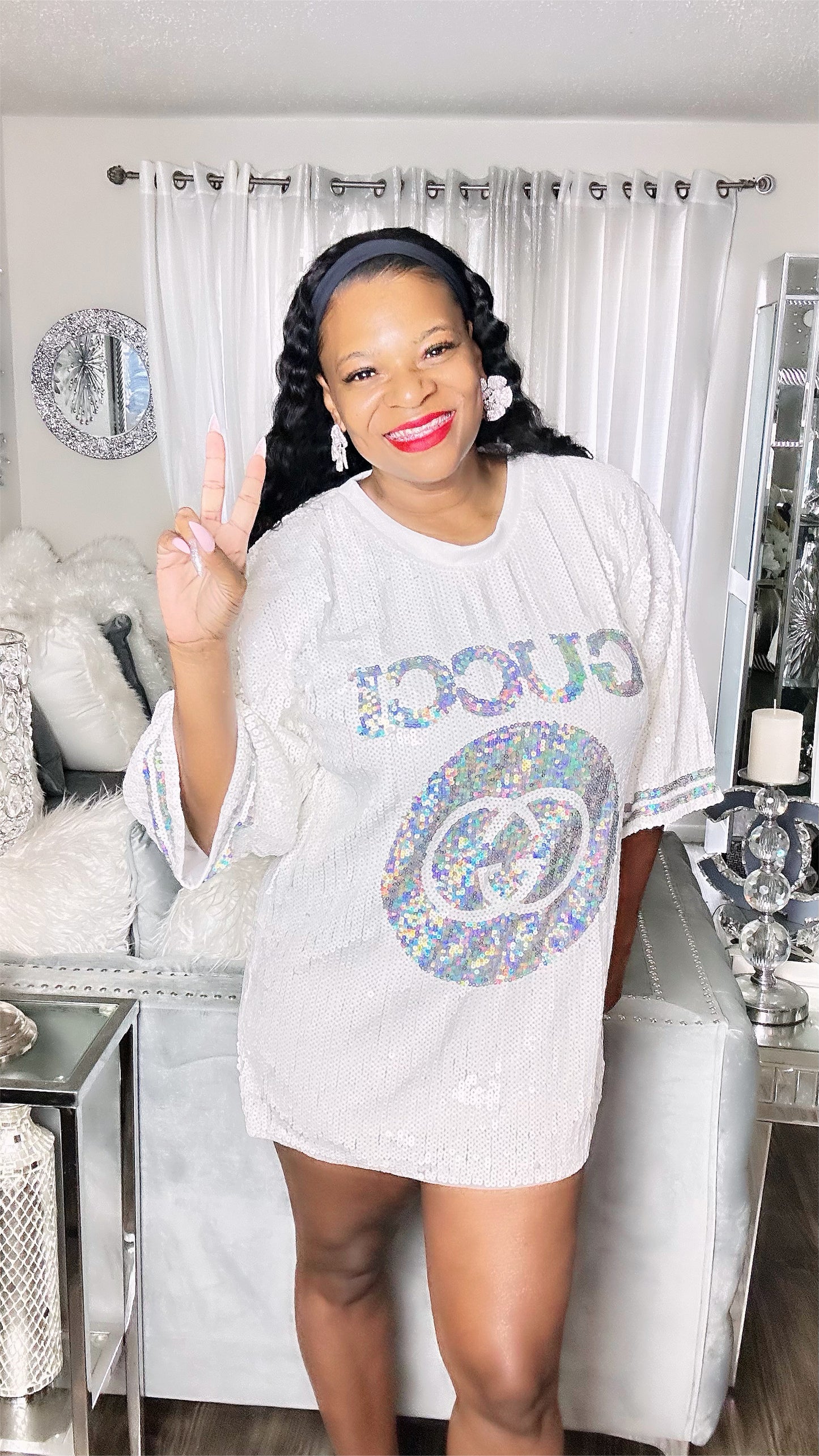 Gucci Sequin Dress