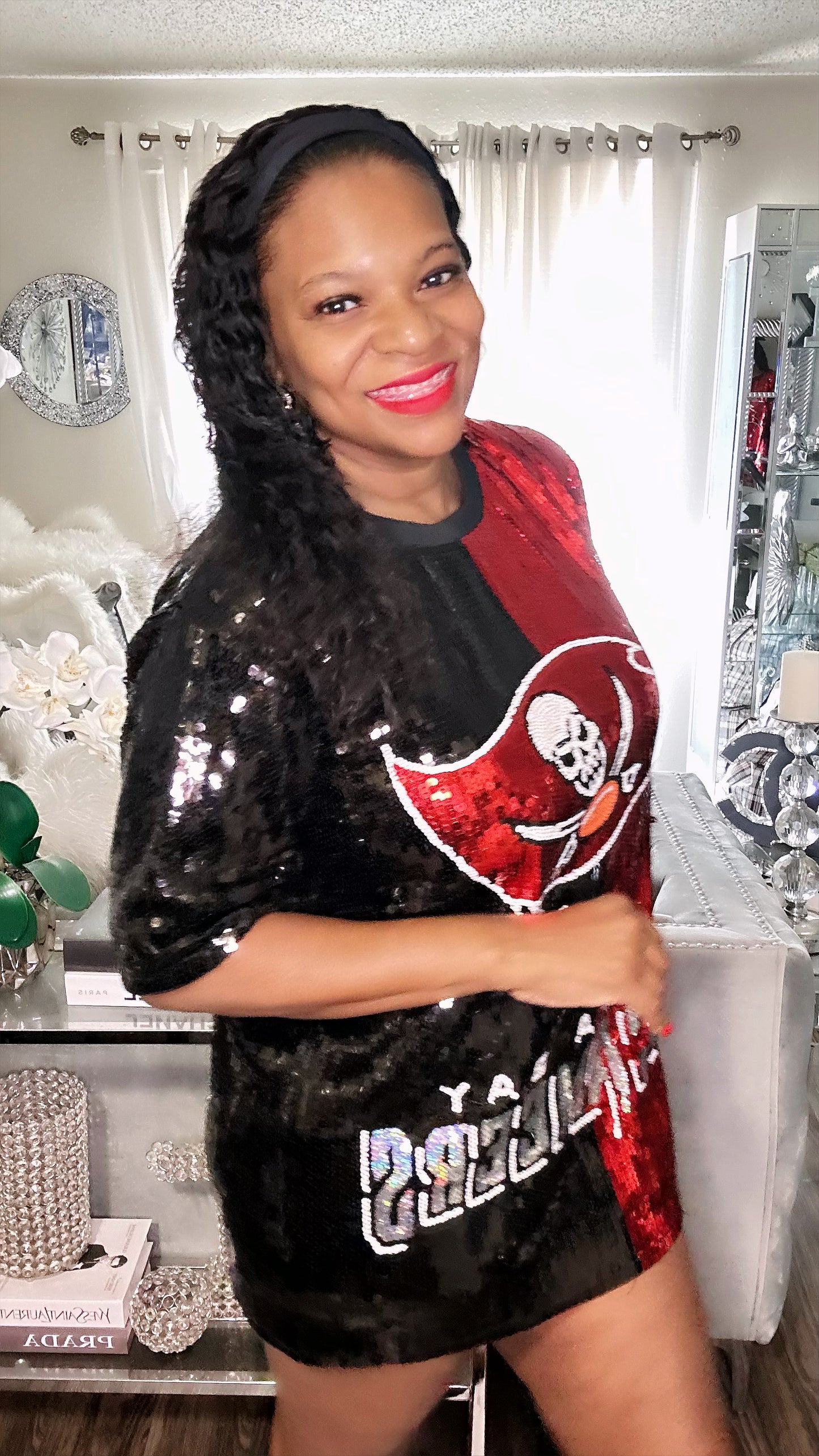 Tampa Bay Buccaneers Sequin Dress