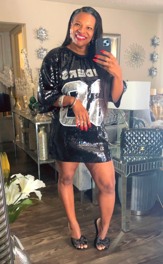 Las Vegas Raiders Sequin Dress