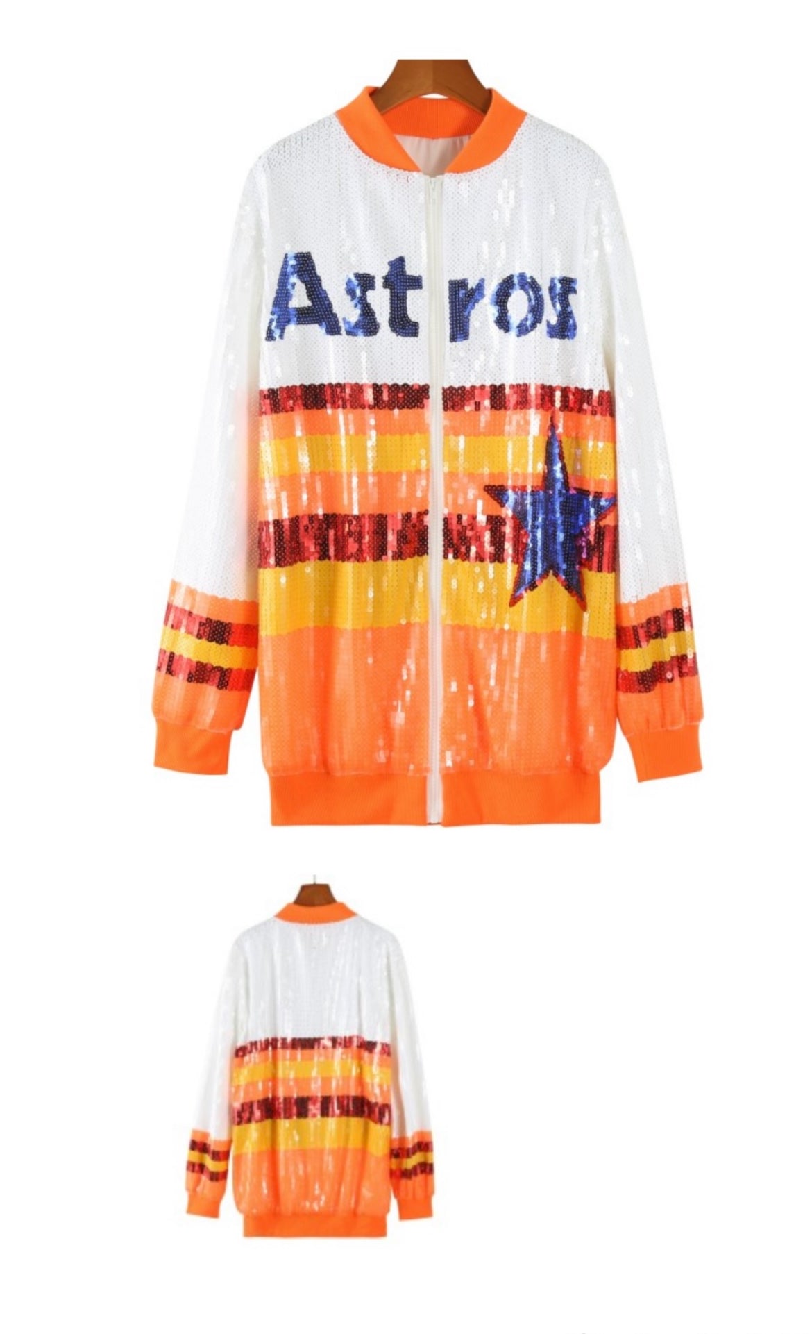 Houston Astro Sequins Jacket