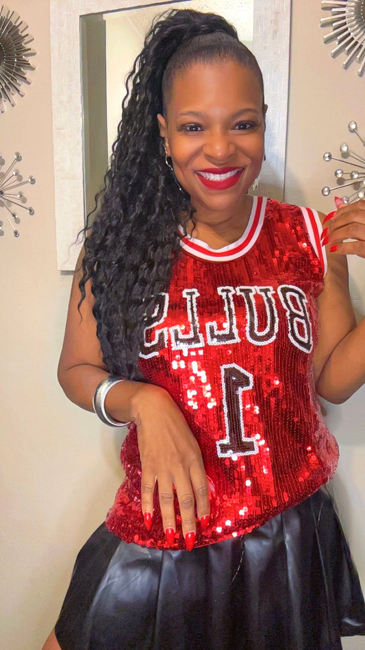 Chicago Bulls Sequin Jersey