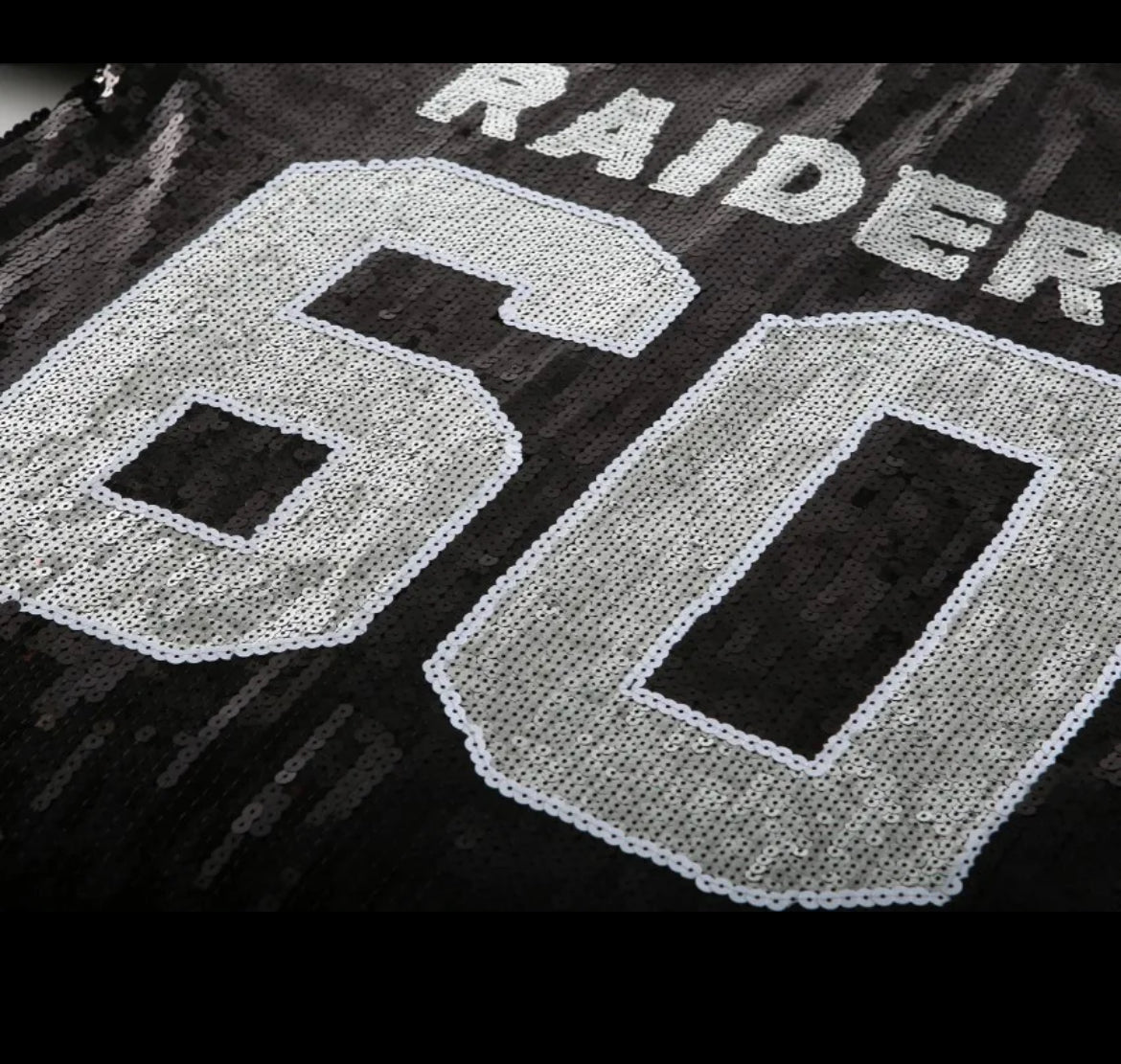 Las Vegas Raiders Sequin Dress