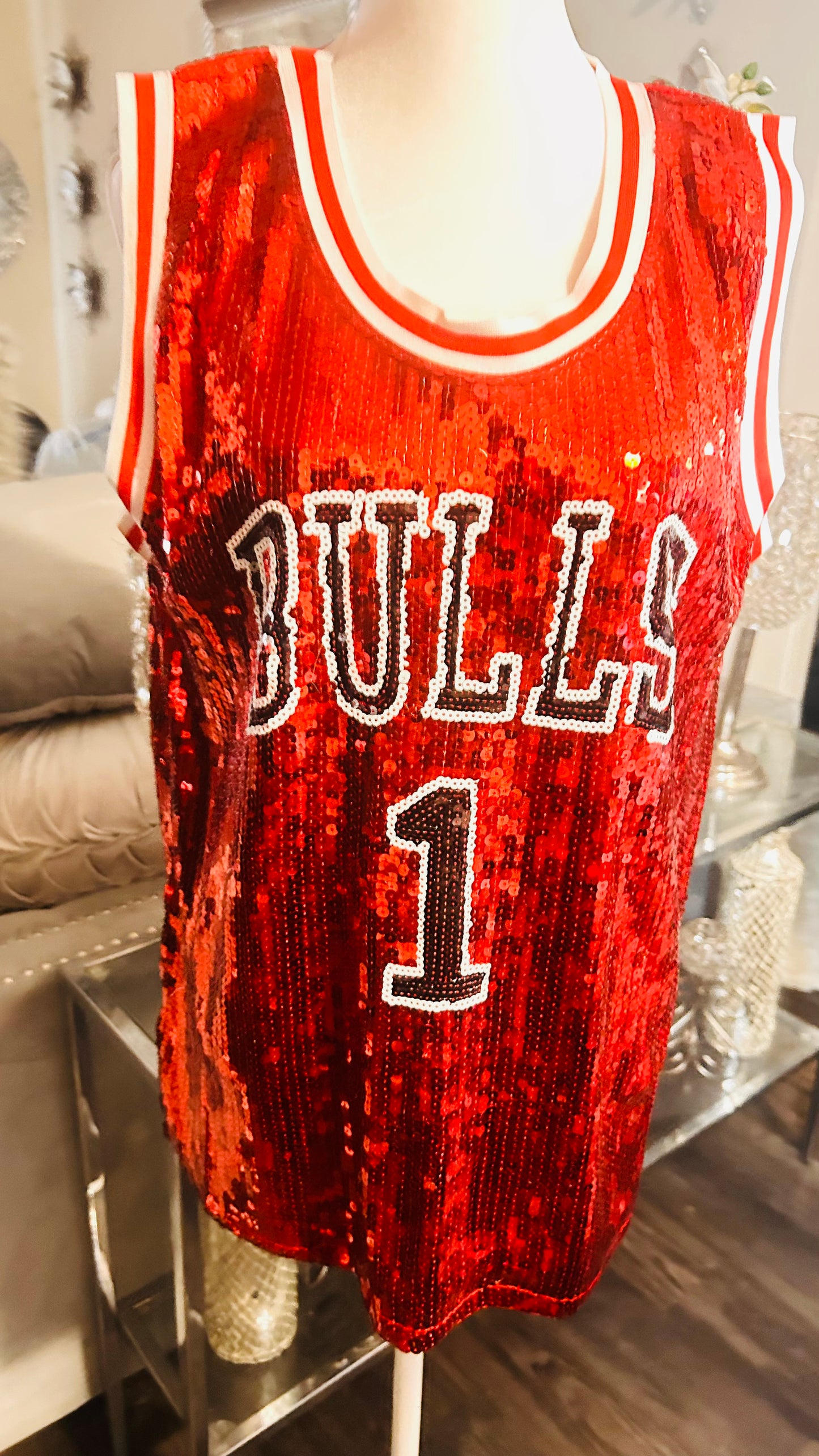Chicago Bulls Sequin Jersey